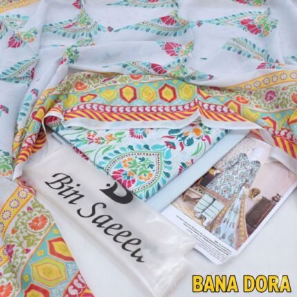 Gainsboro - Printed Lawn Banadora