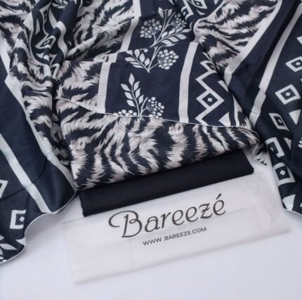 Bleached Cedar - Digital Printed Lawn